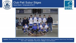 CPS SITGES - Infantil 2016-17 (Construccions Giralt - Noms jugadors)