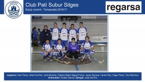 CPS SITGES - Juvenil 2016-17 (Regarsa - Noms jugadors)