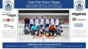 CPS SITGES - Sènior A 2017-18 (Campions Lliga 2ª Catalana 2017-18)