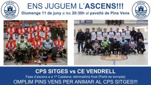 CPS Sitges: fase d'ascens a primera catalana 2016-17