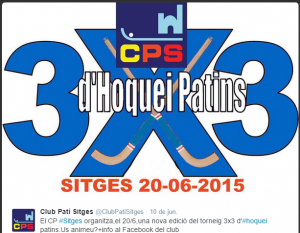 Club Patí Sitges - 3x3 hoquei patins 2015