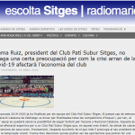 Entrevista al president del CPS Sitges a Ràdio Maricel Abril 2020